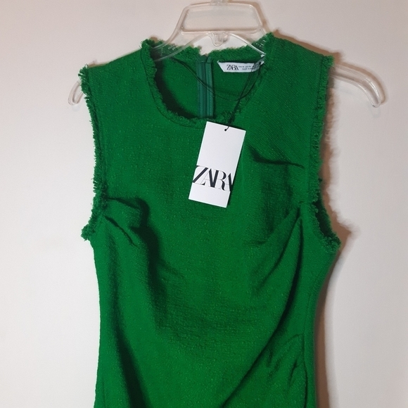 ZARA long textured weave dress - Picture 9 of 15